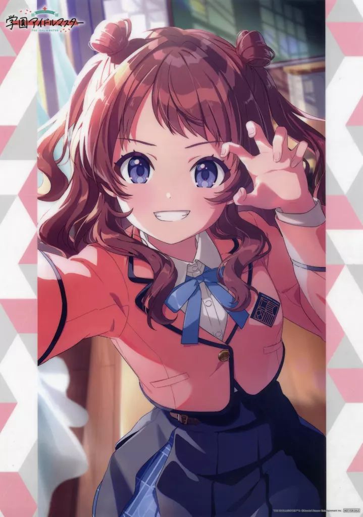 【非売品】学園アイドルマスター 花海咲季 A3 サイズ クリアポスター 中古】クリアポスター A3クリアポスター 花海咲季 「CD 学園アイドル