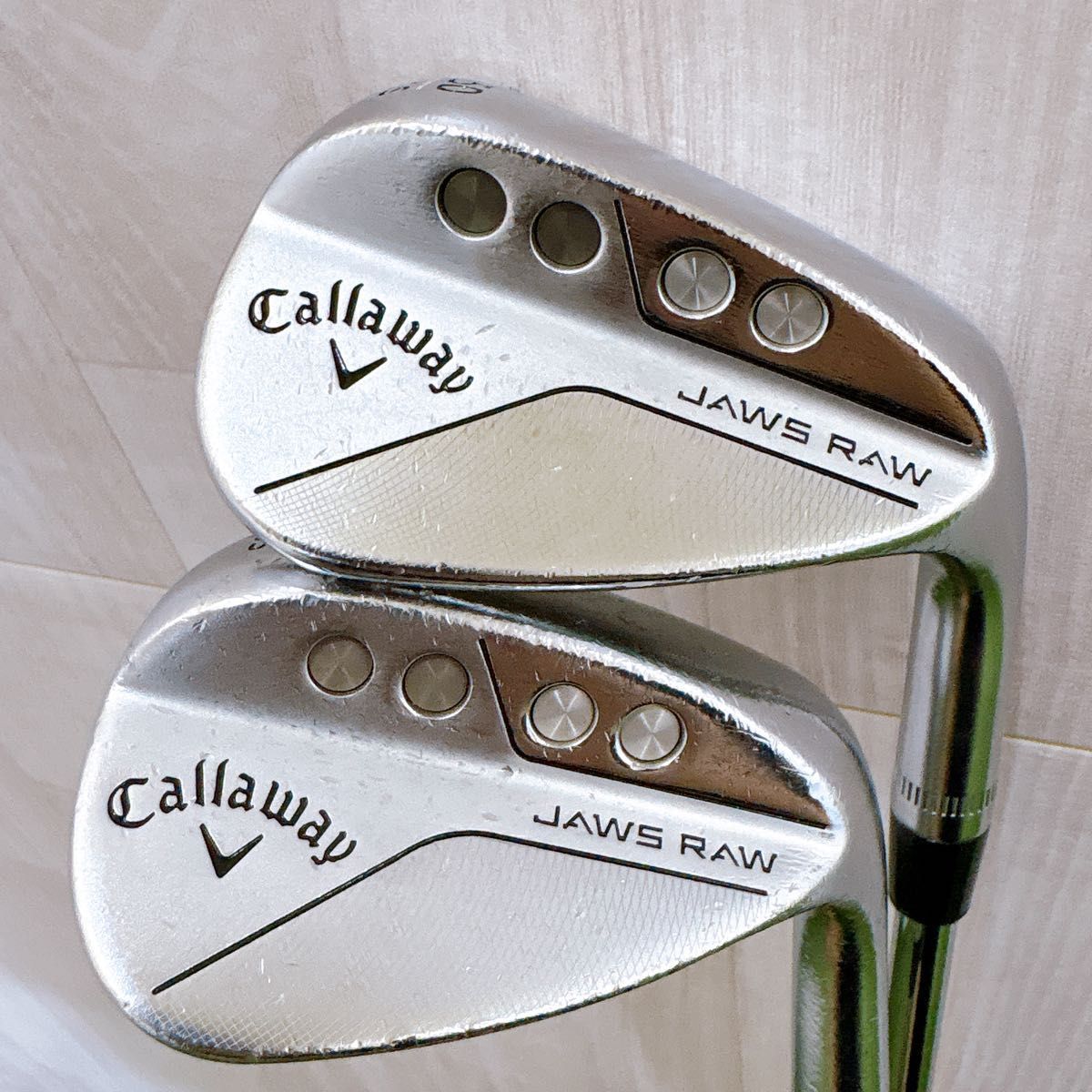 キャロウェイ JAWS RAW ジョーズ ロー ウェッジ 2本 50° 56° 右 S N.S.
