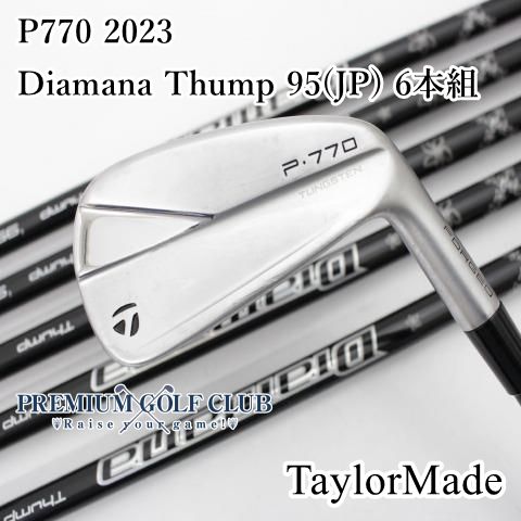 中古】[B-ランク] アイアンセット テーラーメイド P770 2023/Diamana