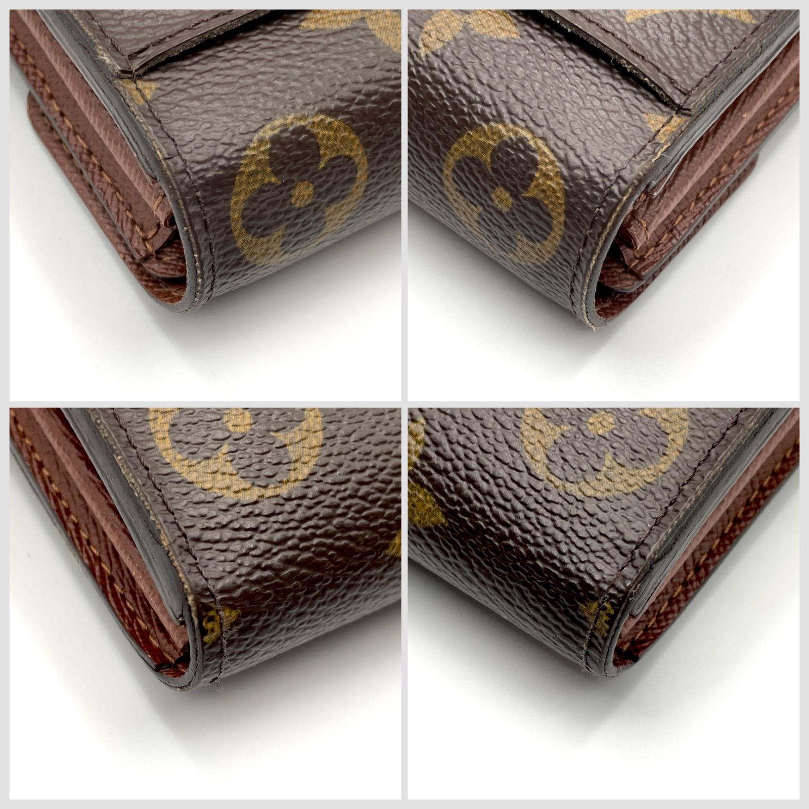 ルイヴィトン モノグラム ポルトフォイユサラ M60531 / ブラウン 茶色