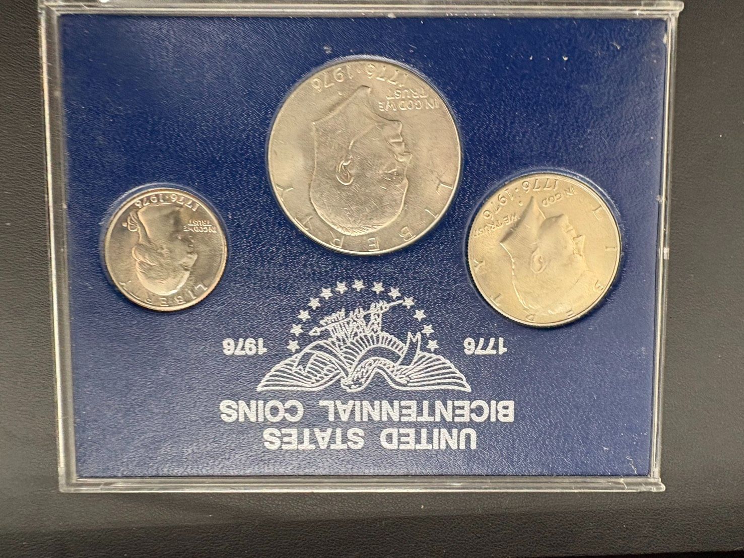 アメリカ合衆国建国200周年記念銀貨3枚セット - メルカリ