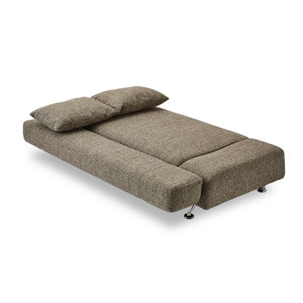  ソファベッド クッション2個付き ベージュBE オットマン付き 2人掛け 3人掛けソファ ソファ ソファベッド