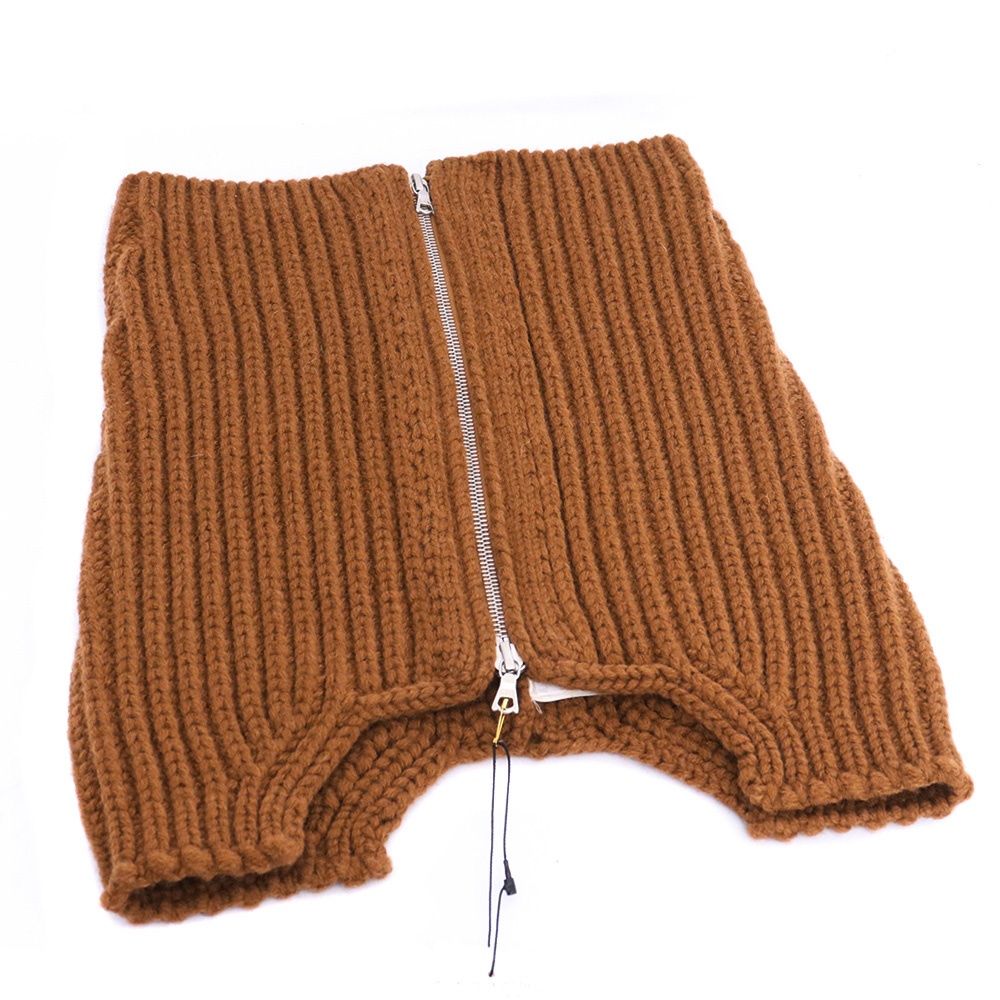 DRIES VAN NOTEN Zip-Up Scarf ブラウン 021214-2707 - メルカリ