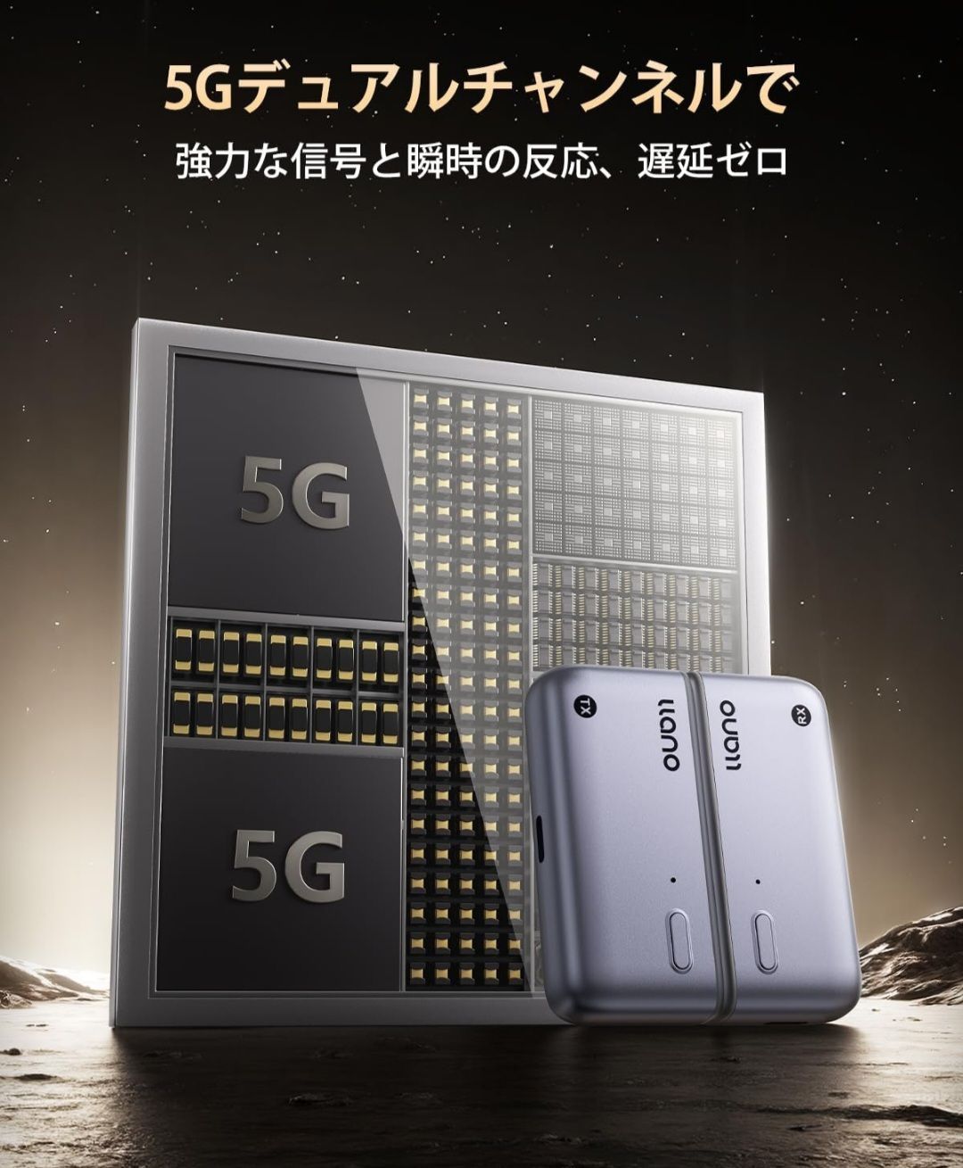 llano ワイヤレスhdmi 無線 送受信機セット 最大50m無線伝送 日本技適