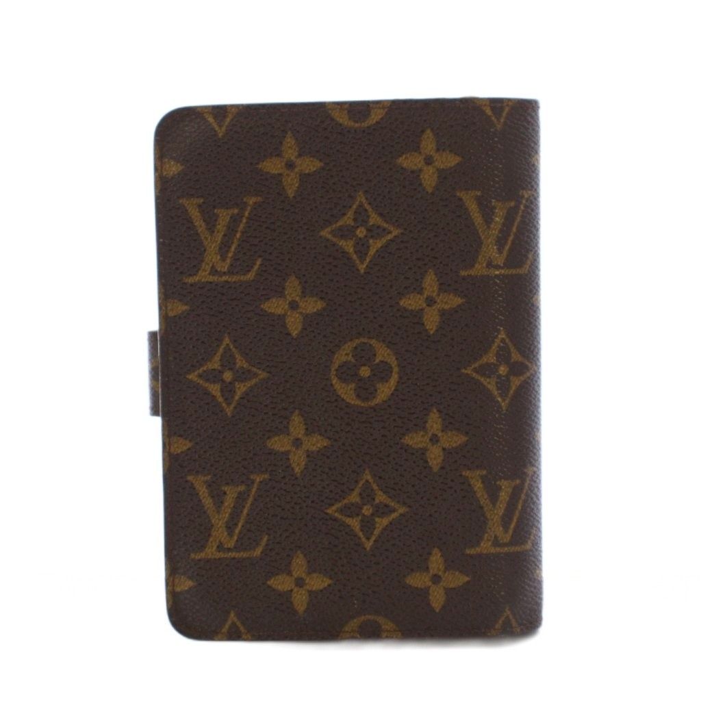 ルイヴィトン LOUIS VUITTON モノグラム ポルトパピエ ジップ 二つ折り
