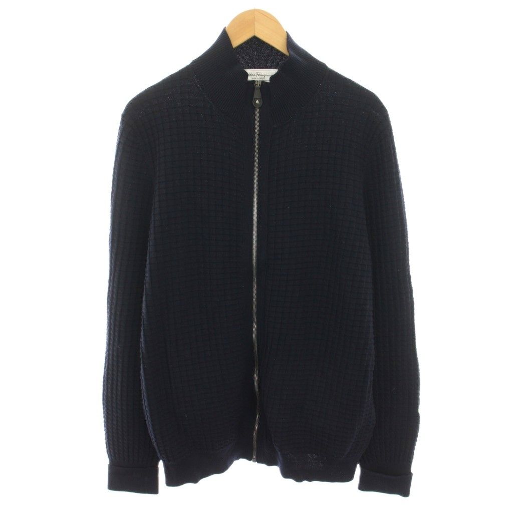 サルヴァトーレフェラガモ Salvatore Ferragamo ニットジャケット