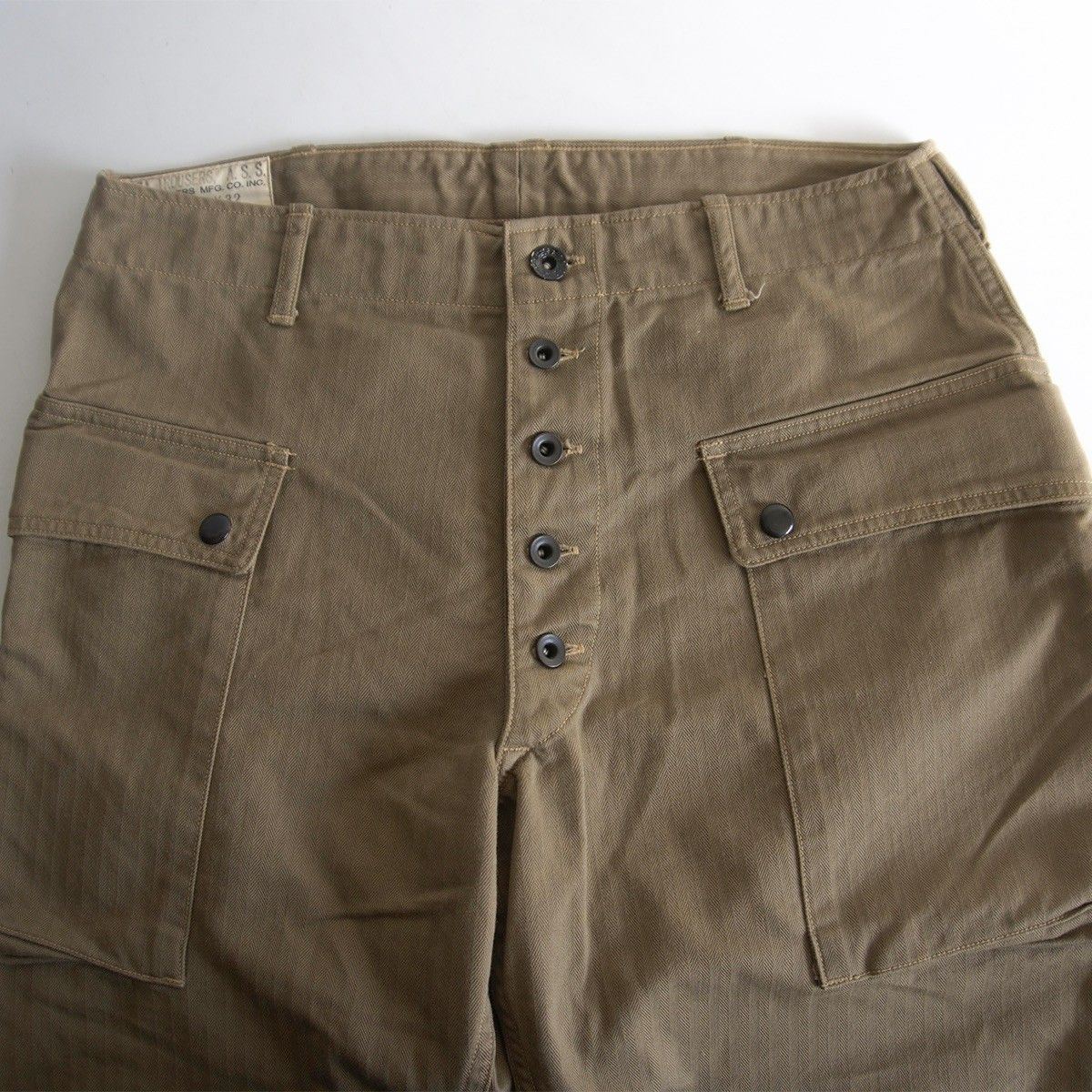 美品】BOOTLEGGERS【A.S.S. PARA PANTS M-44/モンキーパンツ】32×32