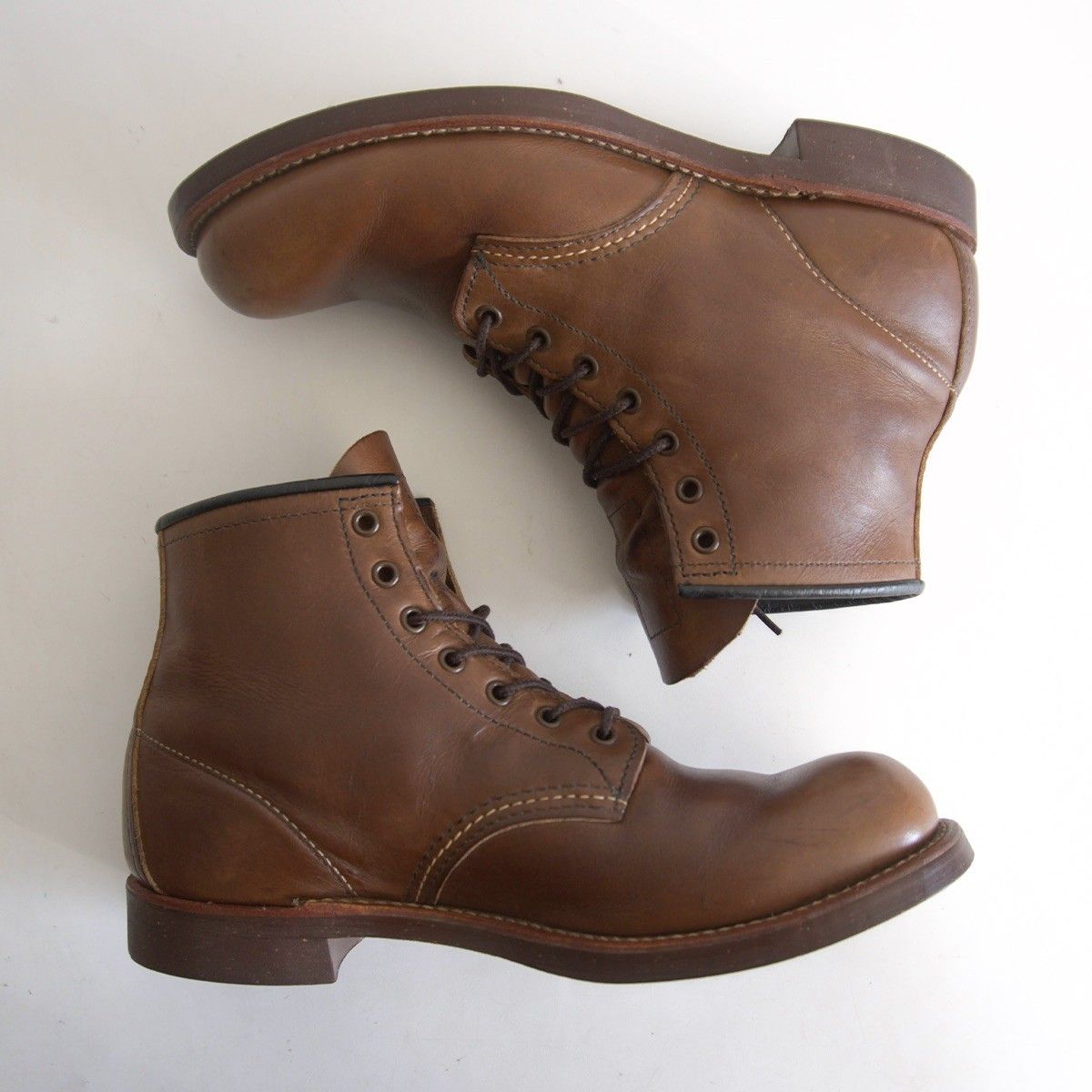 雰囲気抜群】REDWING【9161/BECKMAN ROUND BOOTS】US7.5D ブラック
