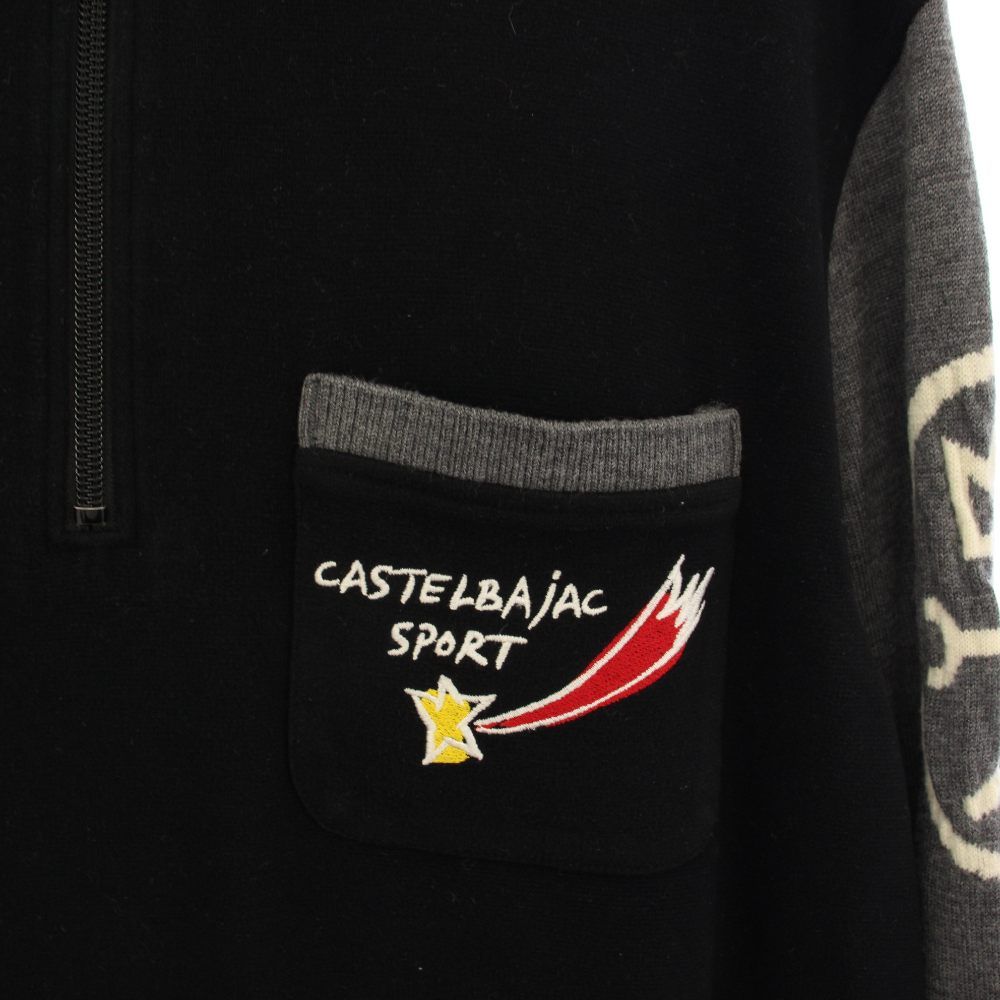 カステルバジャック CASTELBAJAC SPORT ニット セーター ハーフジップ
