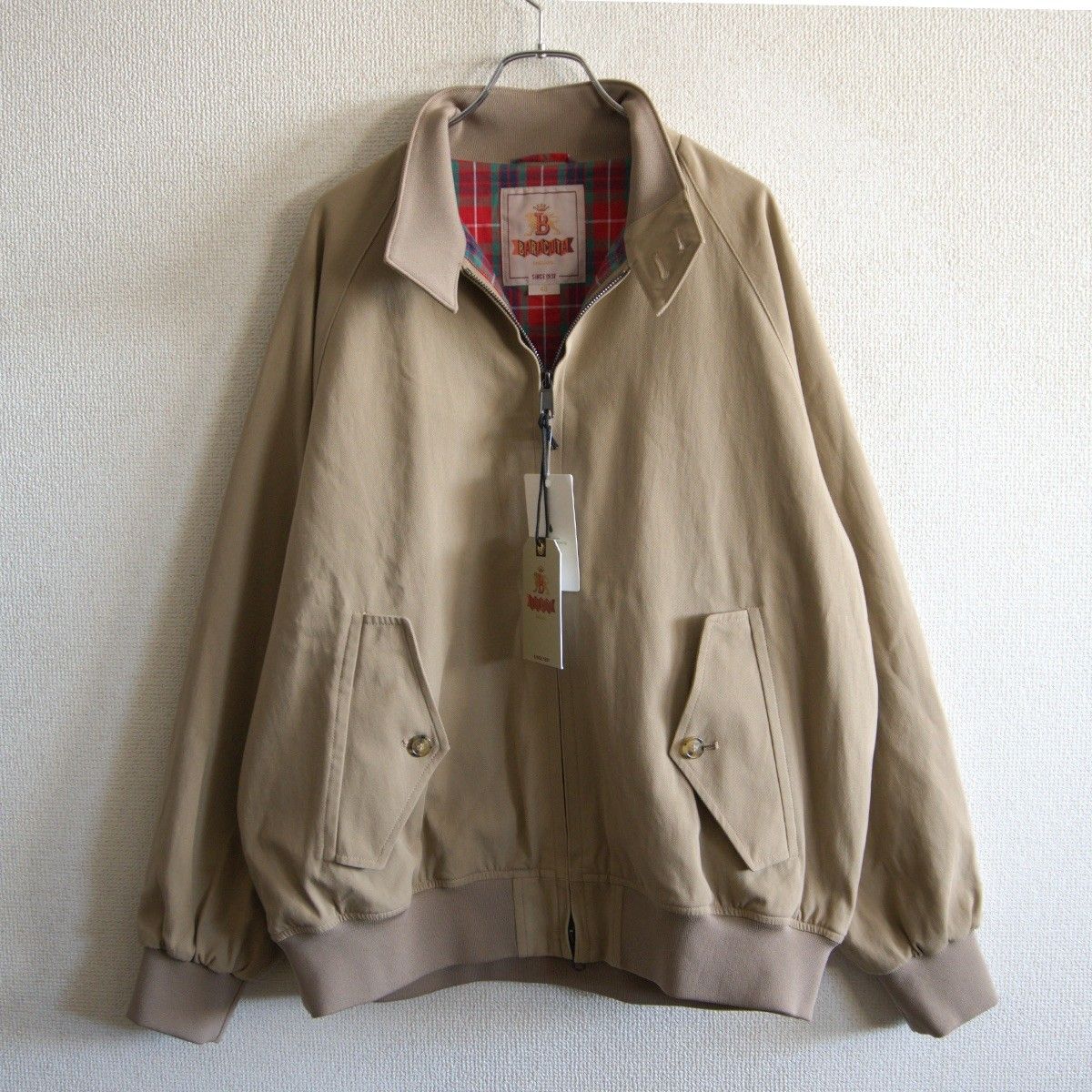 未使用/UA別注】 BARACUTA 【G9 スウィングトップ ハリントン 