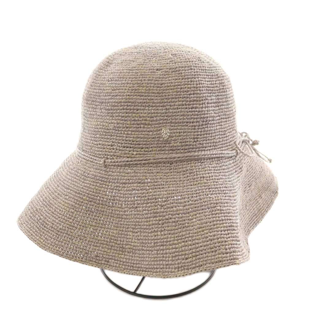 ヘレンカミンスキー HELEN KAMINSKI 麦わら帽子 ラフィア グレー /AN10