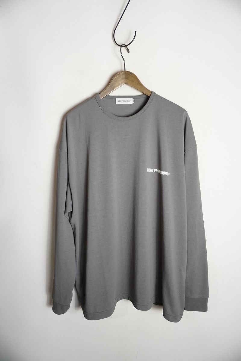 美品 25SS COOTIE クーティー Dry Tech Jersey Oversized L/S Tee