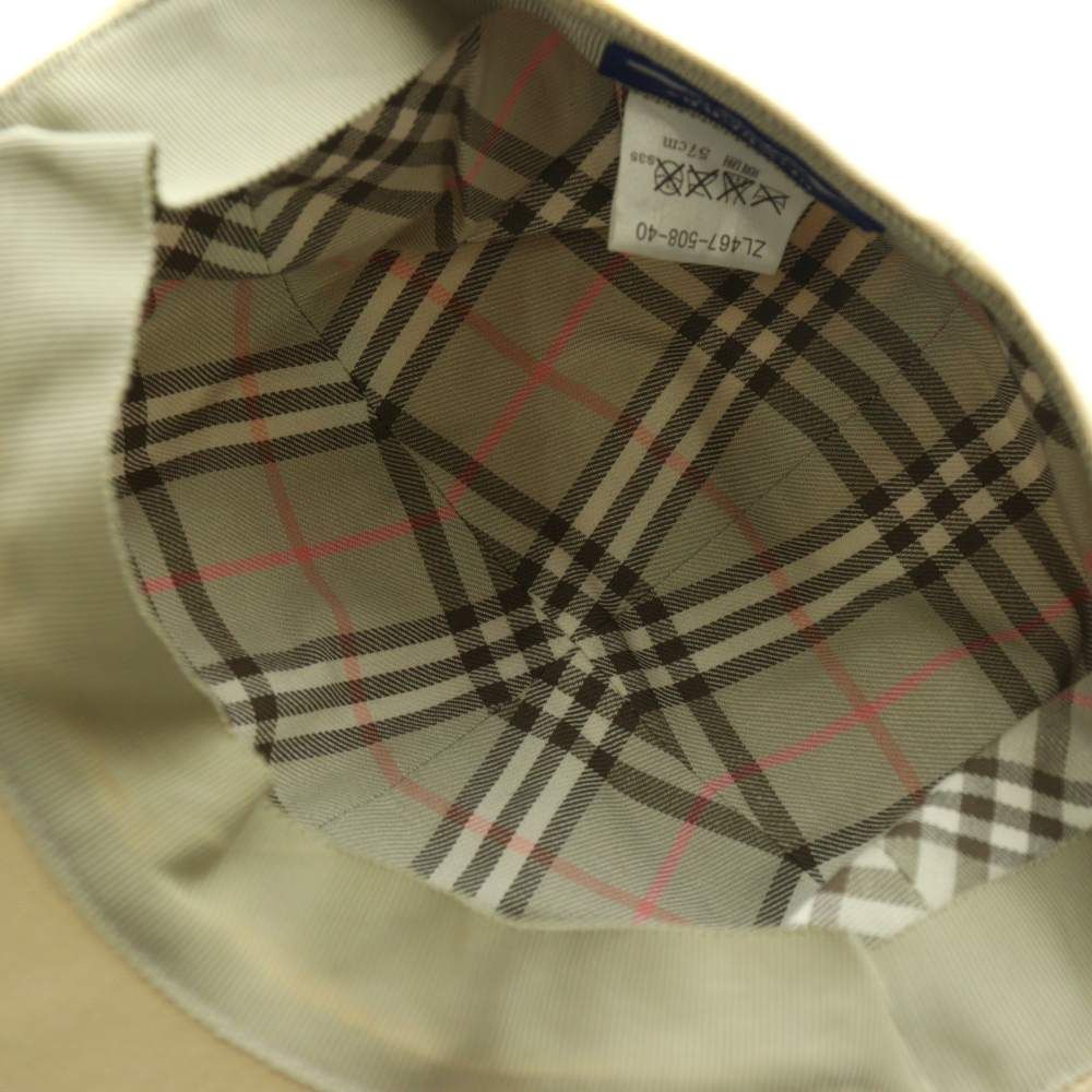 バーバリーブルーレーベル BURBERRY BLUE LABEL キャスケット 帽子