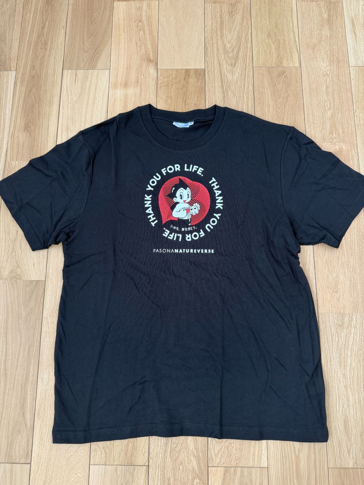 鉄腕アトム 万博限定Tシャツ L 2025大阪・関西万博 会場購入 Pasona 美