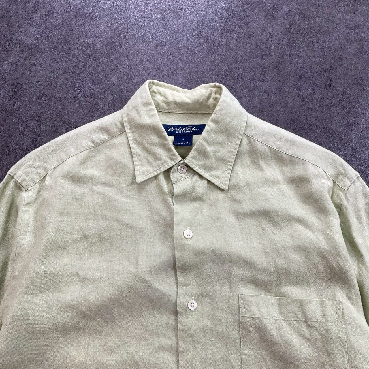4未使用品 Brooks Brothers ブルックスブラザーズ アイリッシュリネン
