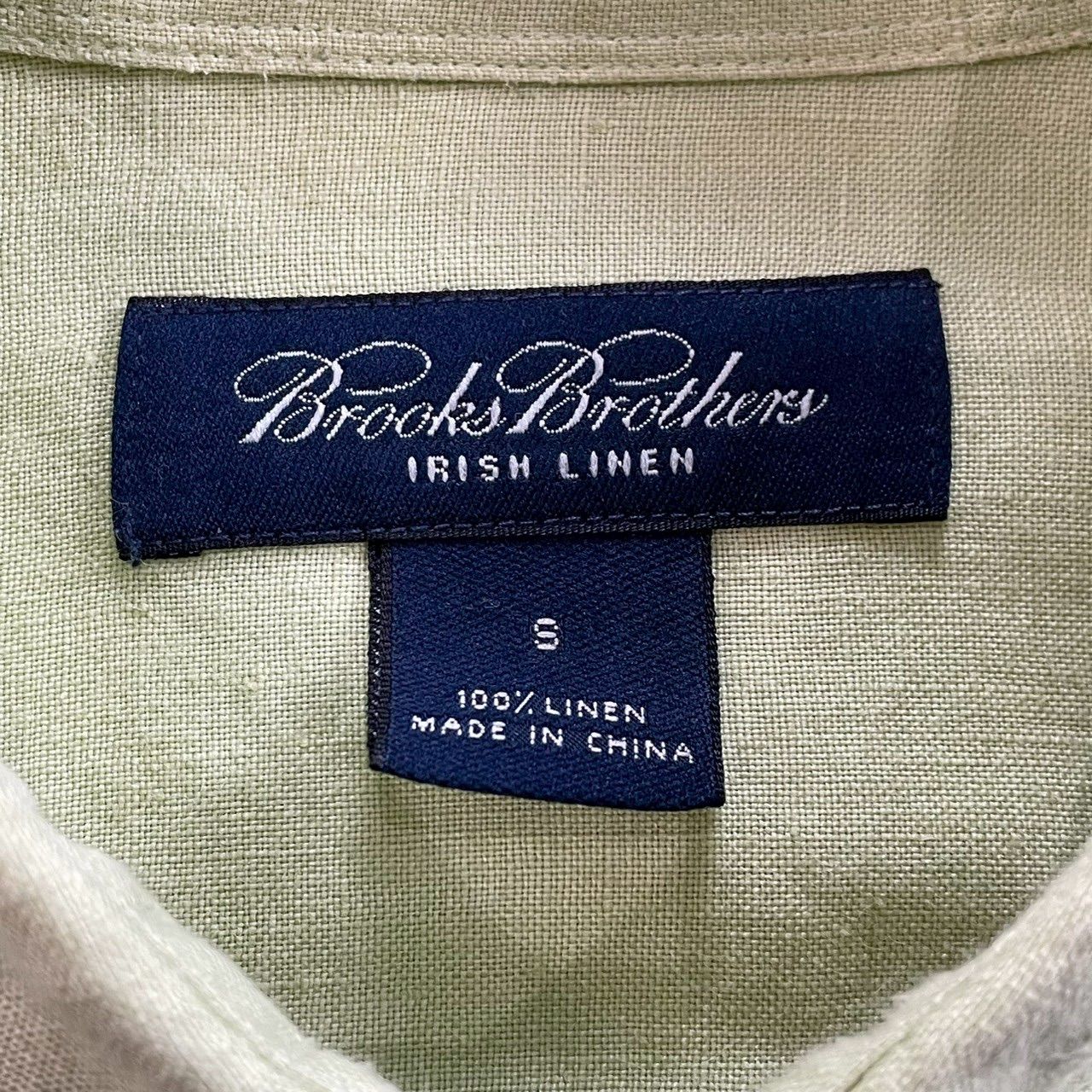 Brooks Brothers IRISH LINEN ブルックスブラザーズ 長袖シャツ リネン