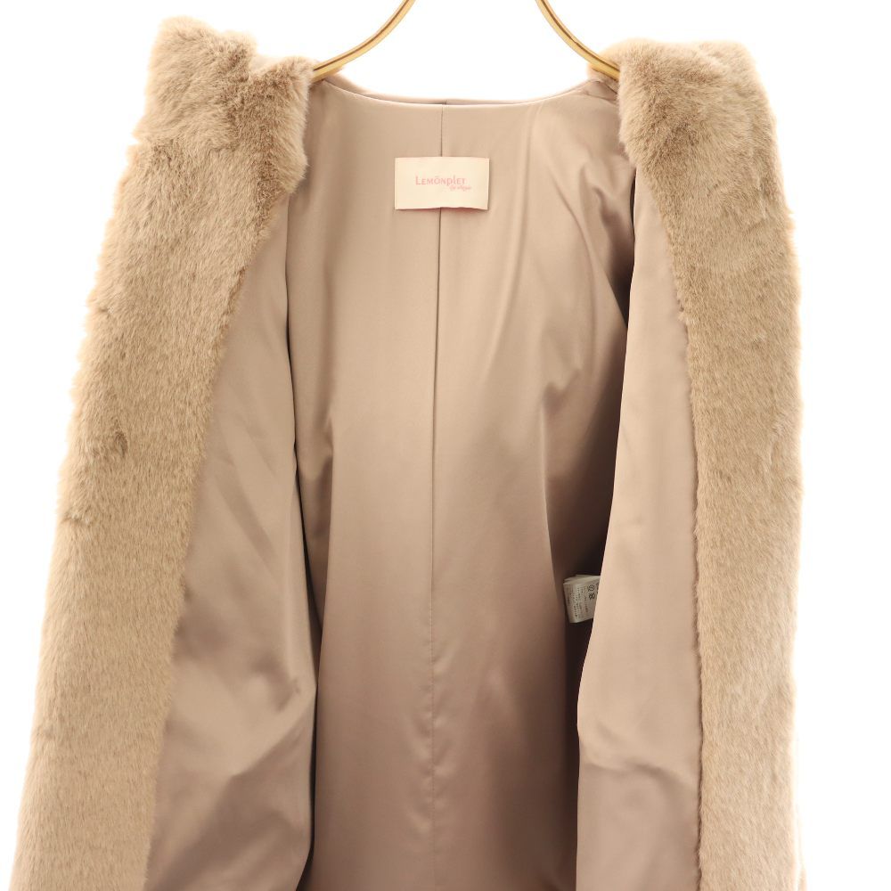 レモンプレット LEMONPLET 25AW エコファーフーデッドジャケット