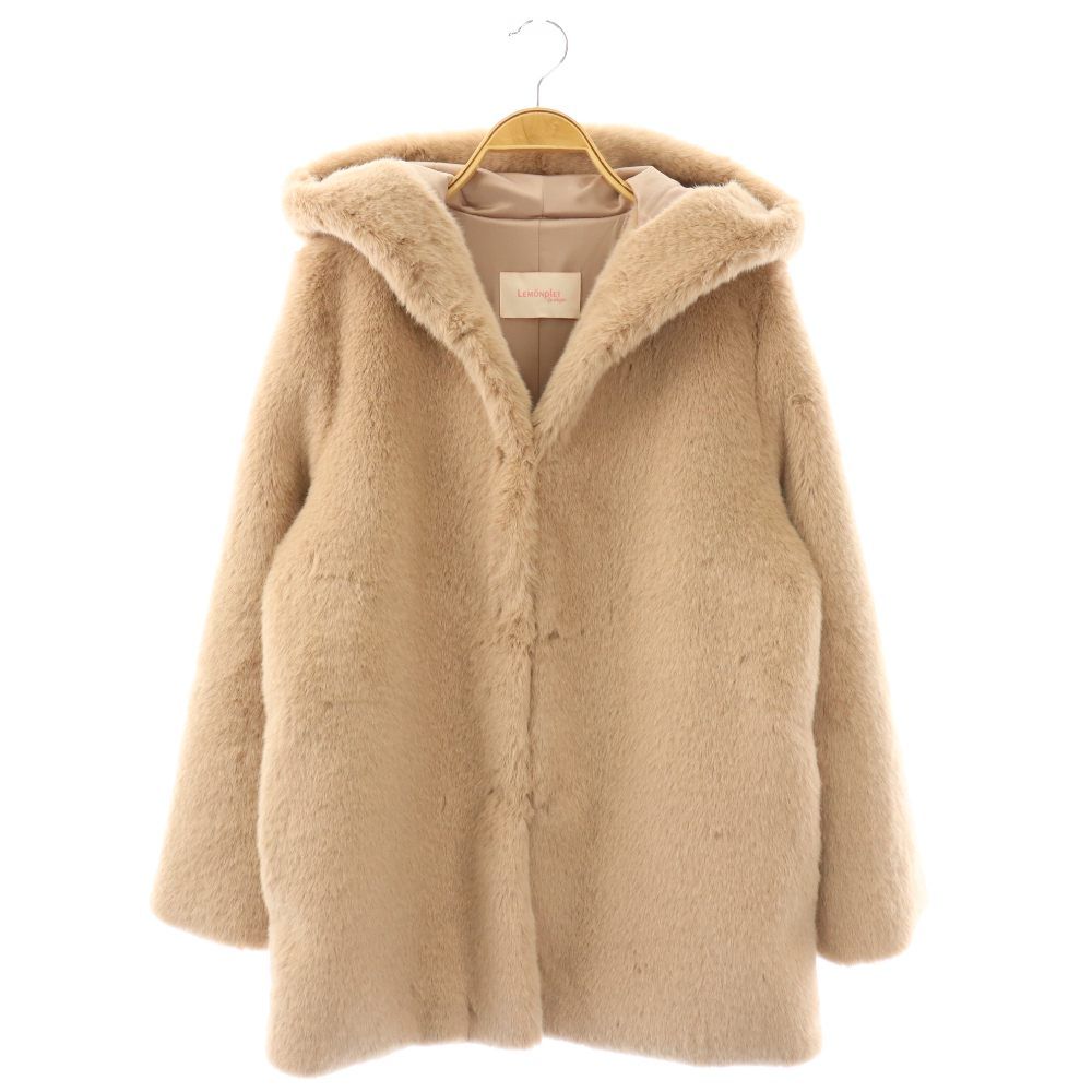 レモンプレット LEMONPLET 25AW エコファーフーデッドジャケット