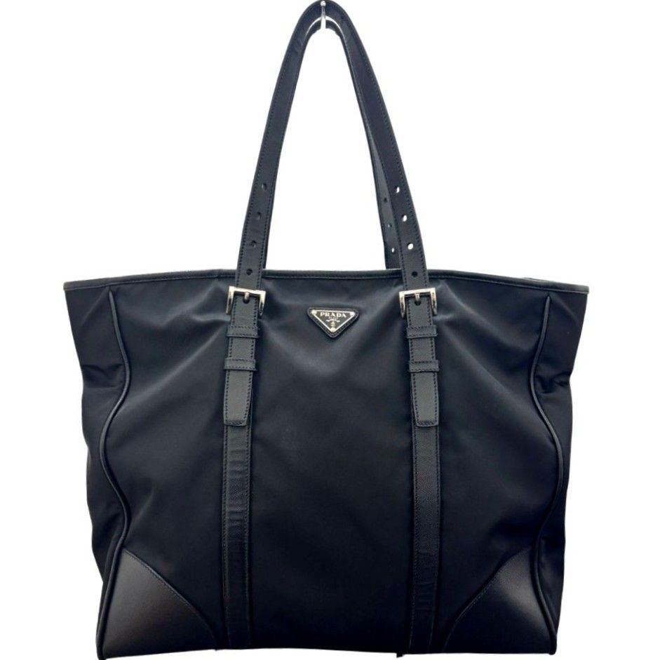 プラダ ビジネスバッグ サフィアーノレザー ナイロン VA0871 【PRADA 