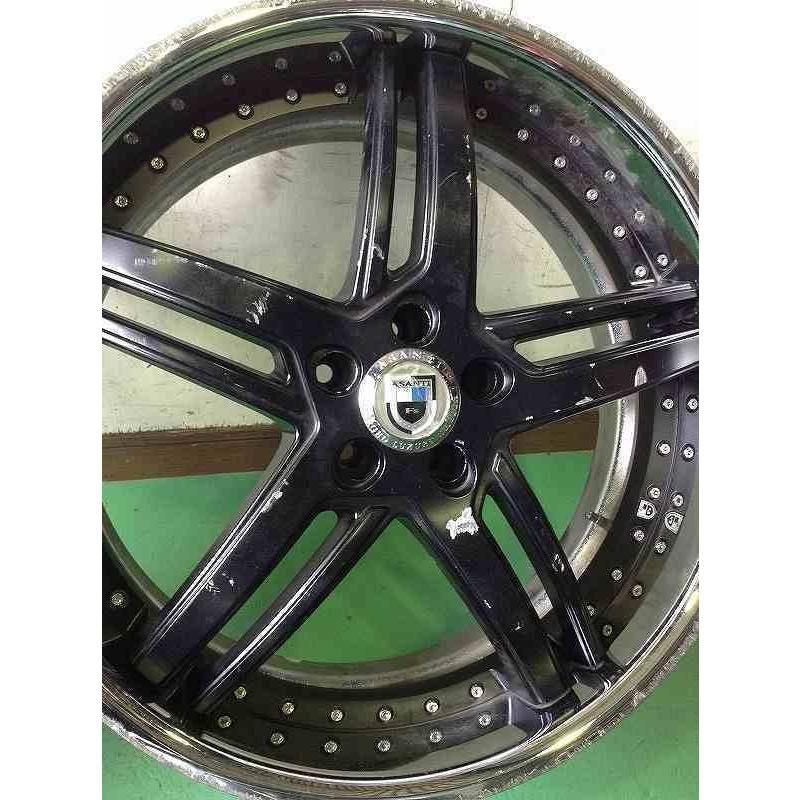 22インチ ASANTI FS AF162 社外 中古 アルミホイール 4本 現品限り A