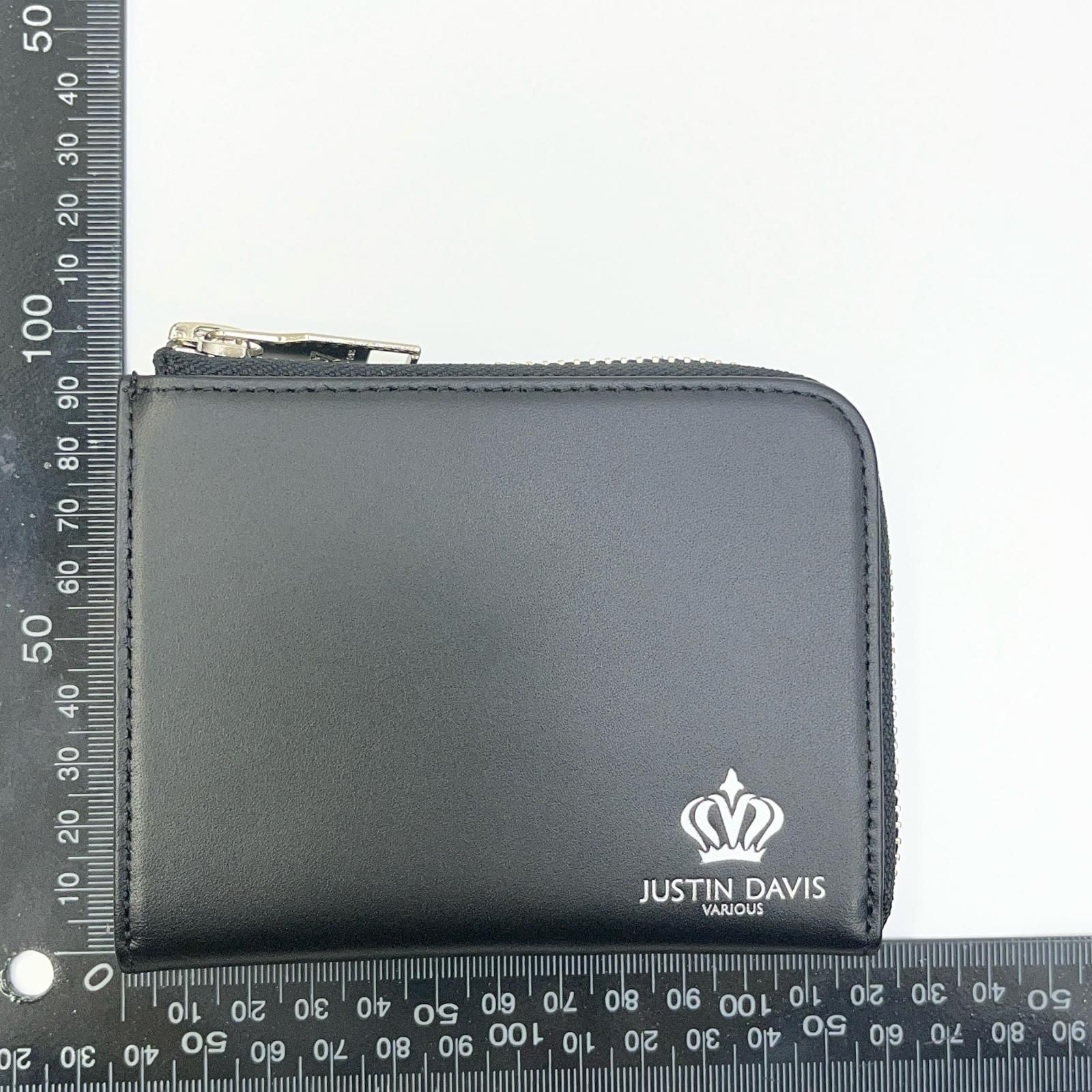 【加古川店】 中古 Justin Davis | ジャスティンデイビス 長財布 MARCAM L-ZIP JDV037 BLK ブラック 【124】 加古川店】 中古 Justin Davis | ジャスティンデイビス 長財布 MARCAM