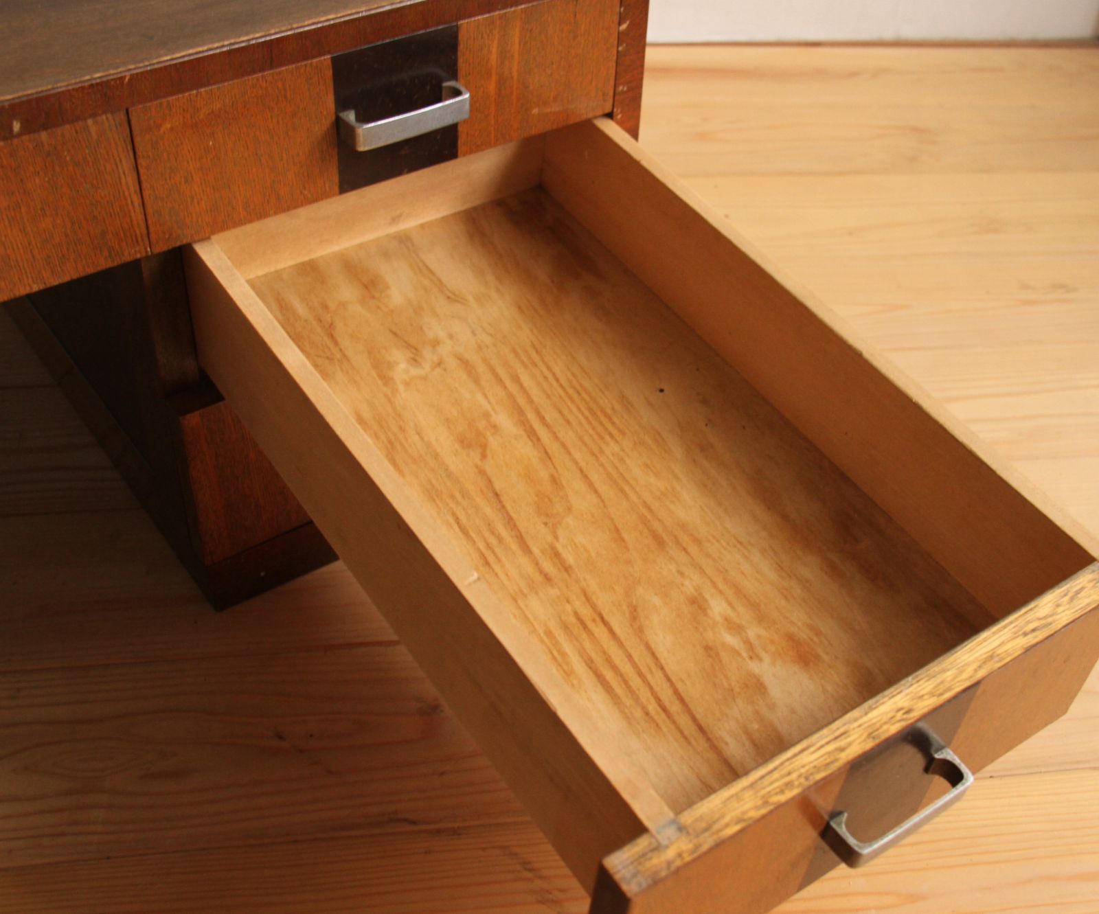 デスク 机 木製 引き出し 古道具 古家具 ビンテージ アンティーク