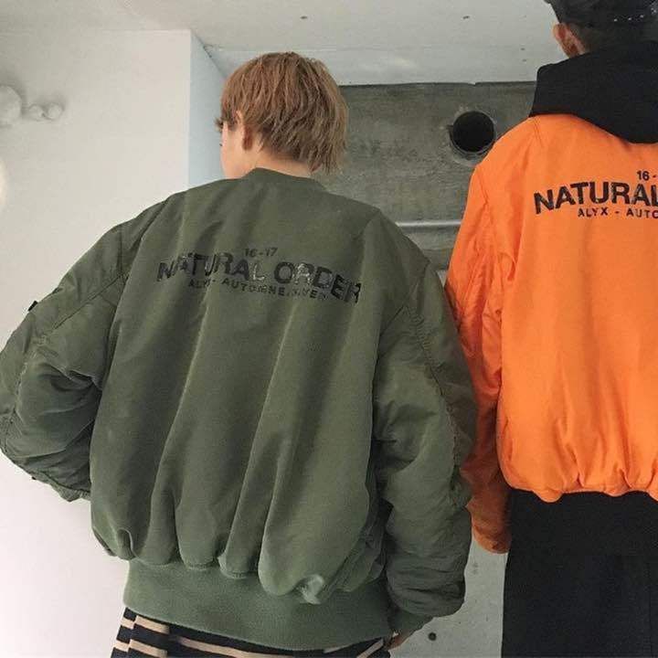 希少 ALYX アリクス × ALPHA INDUSTRIES アルファ ダメージ加工 MA-1