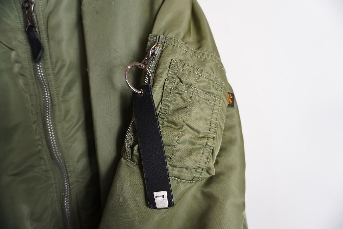 希少 ALYX アリクス × ALPHA INDUSTRIES アルファ ダメージ加工 MA-1