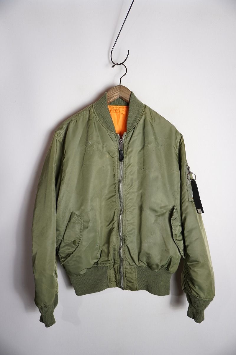 希少 ALYX アリクス × ALPHA INDUSTRIES アルファ ダメージ加工 MA-1