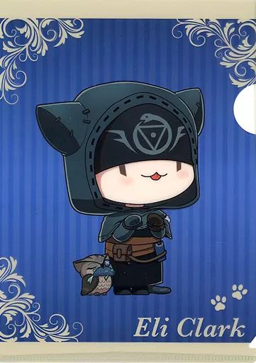 中古】クリアファイル 占い師(イライ・クラーク) A5クリアファイル