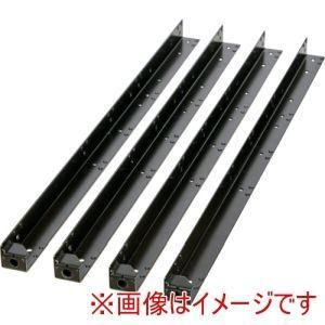 【新品・2営業日で発送】TRUSCO トラスコ中山 TRUSCO ツールワゴン ラビットワゴン支柱セット H810用 ブラック (RBWH8SETBK 8000)
