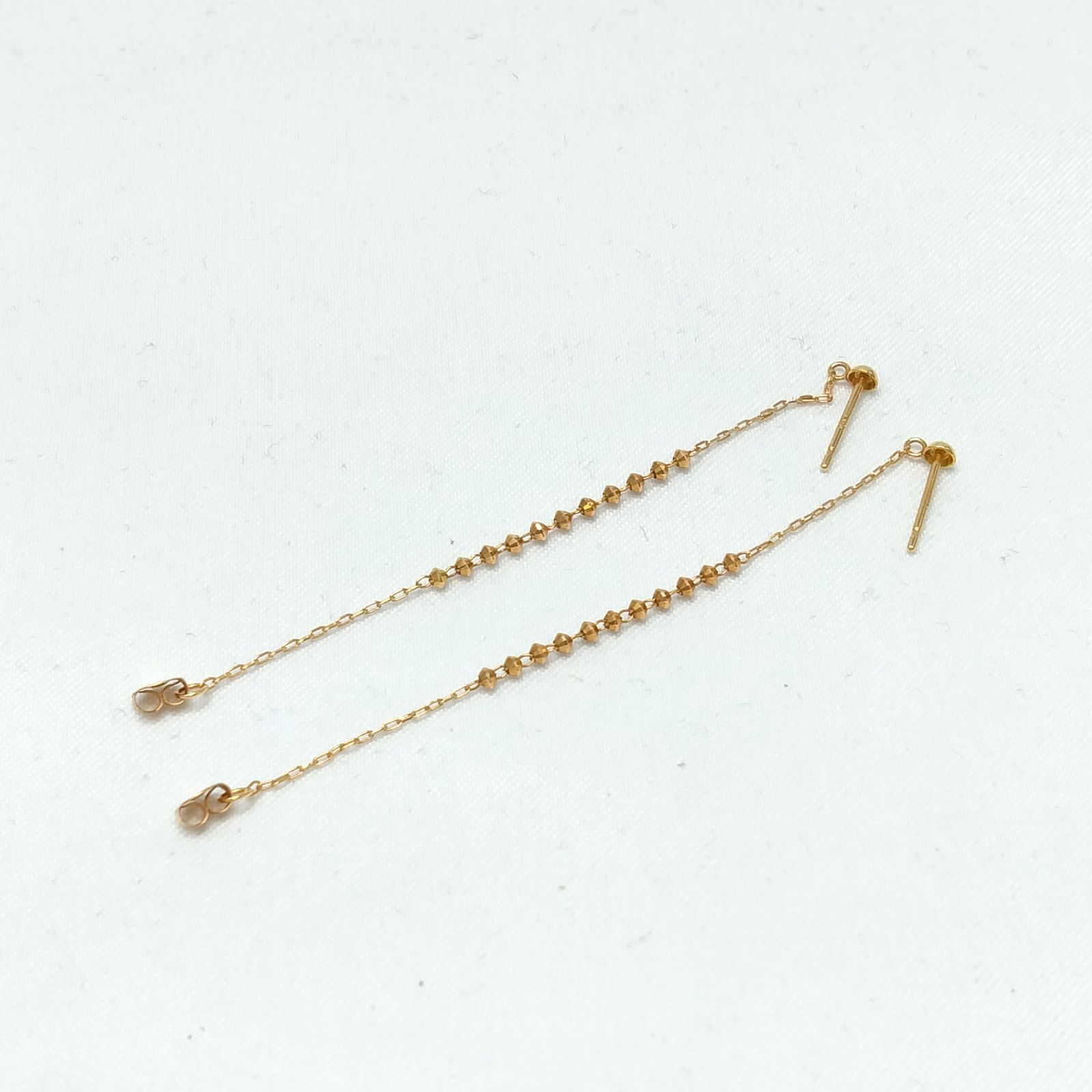 ✨️AHKAH✨️アーカー ピアス 18金 0.6g - メルカリ