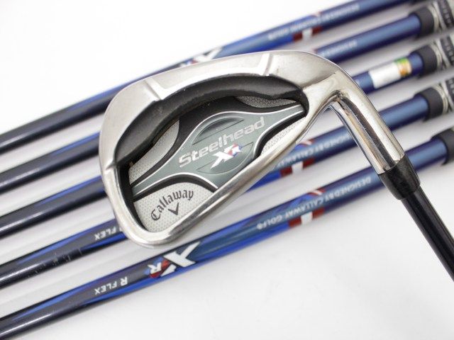 中古】[Cランク] アイアンセット キャロウェイ スチールヘッドXR/XR(JP
