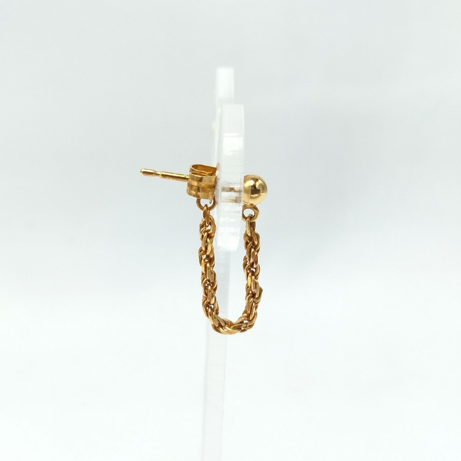 ✨️AHKAH✨️アーカー ピアス 片耳 18金 0.5g - メルカリ