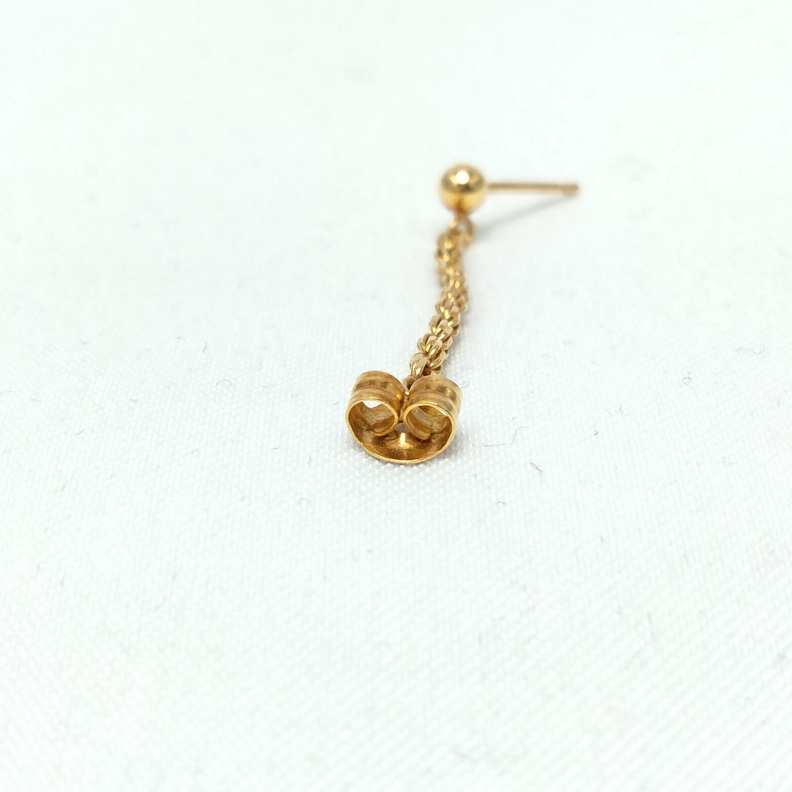 ✨️AHKAH✨️アーカー ピアス 片耳 18金 0.5g 【公式通販】
