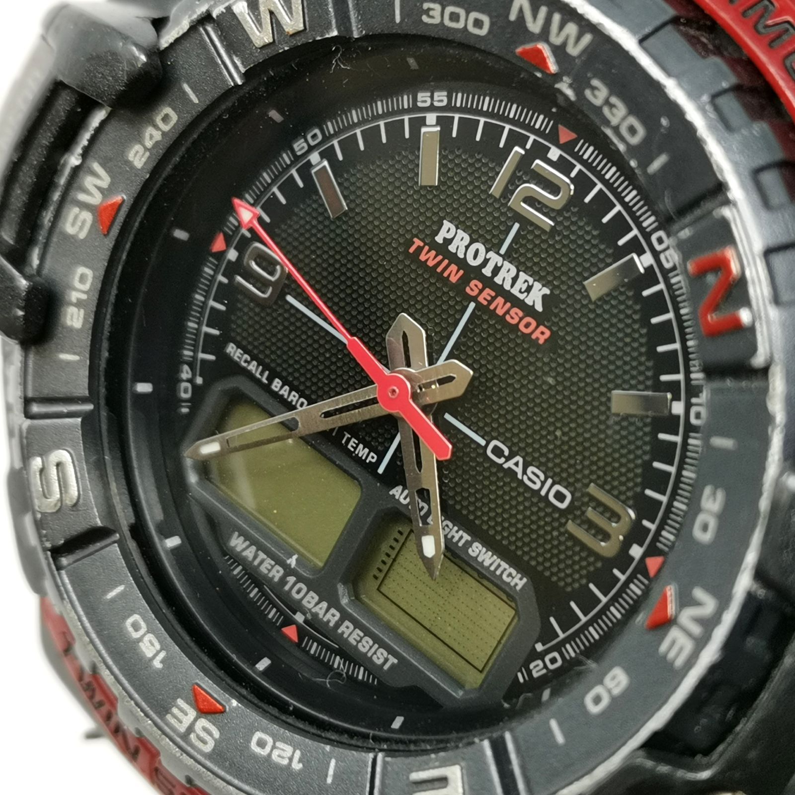 箱付き 稼働】CASIO PRO TREK ブラック文字盤 腕時計 PRO TREK｜プロ 