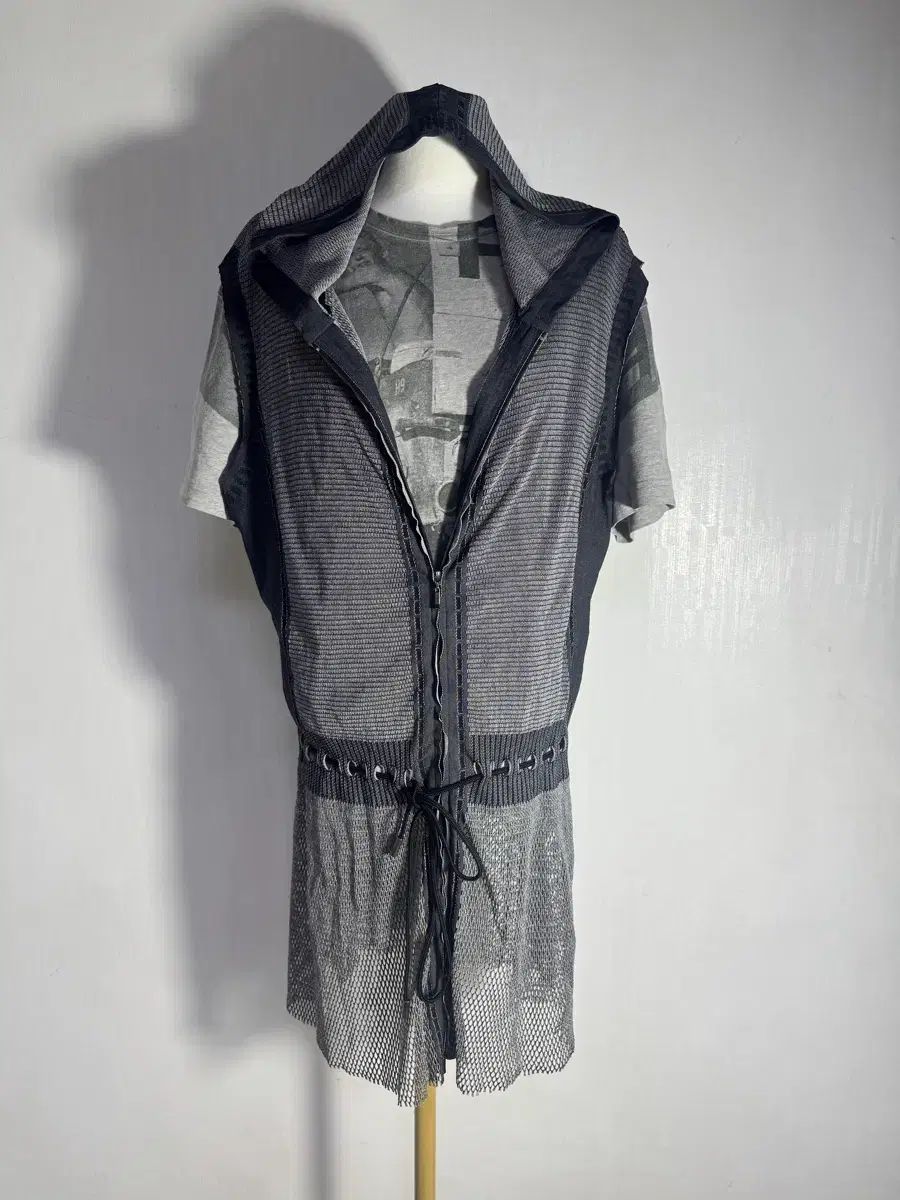 Trunk hiroko koshino メッシュ フード ONE PIECE ヒロコ コシノ