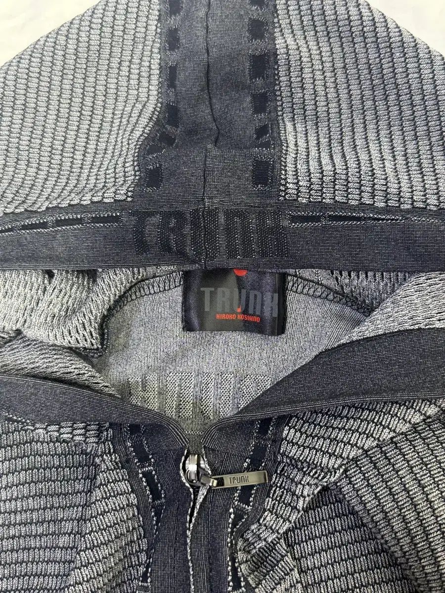 Trunk hiroko koshino メッシュ フード ONE PIECE ヒロコ コシノ
