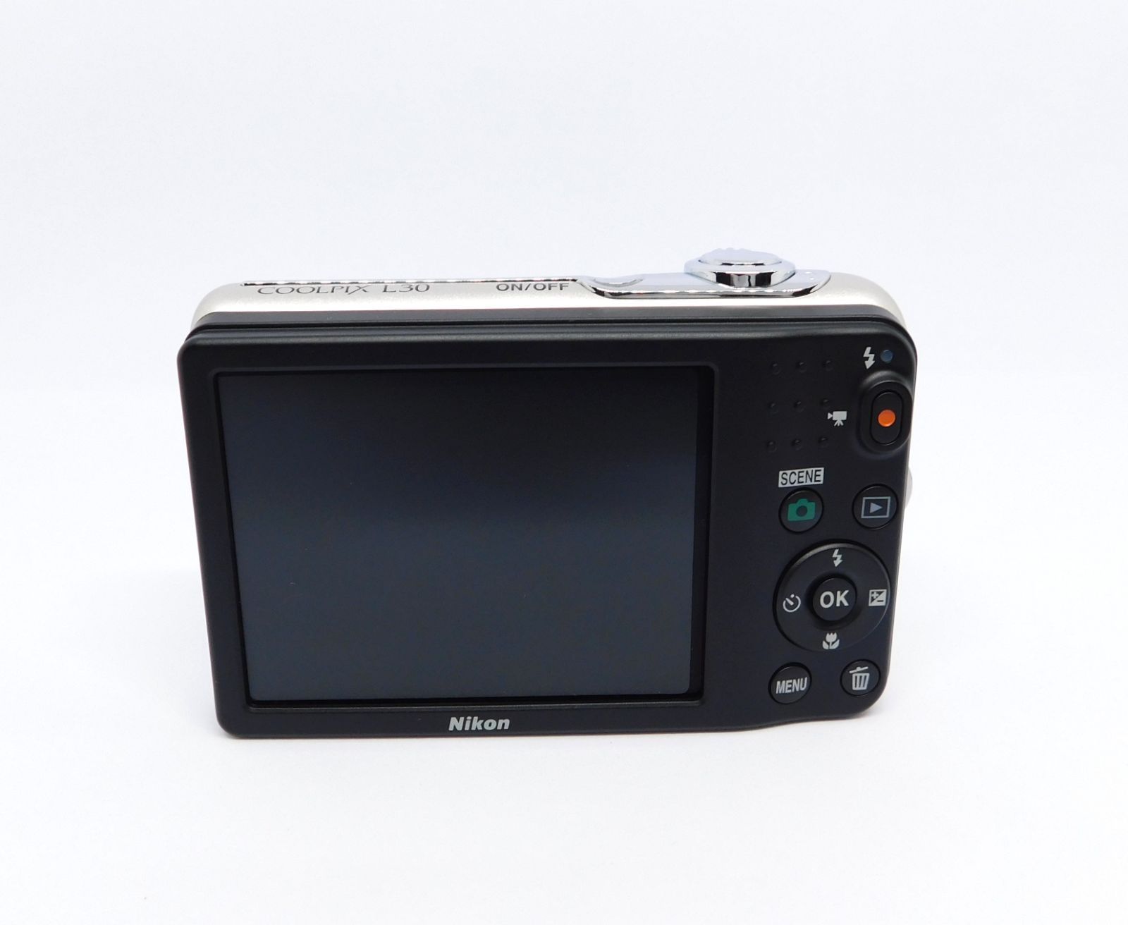 動作確認済み】Nikon COOLPIX L30 単三電池 オールドコンデジ 平成