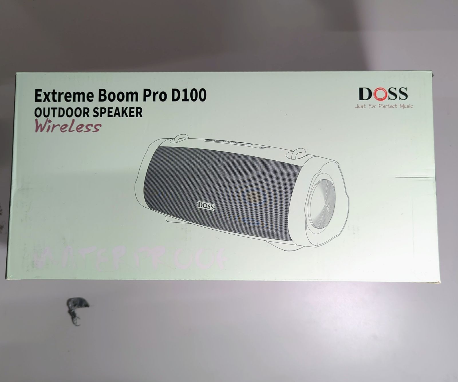 DOSS Extreme Boom Pro D100 Bluetoothスピーカー 70W （ブルー
