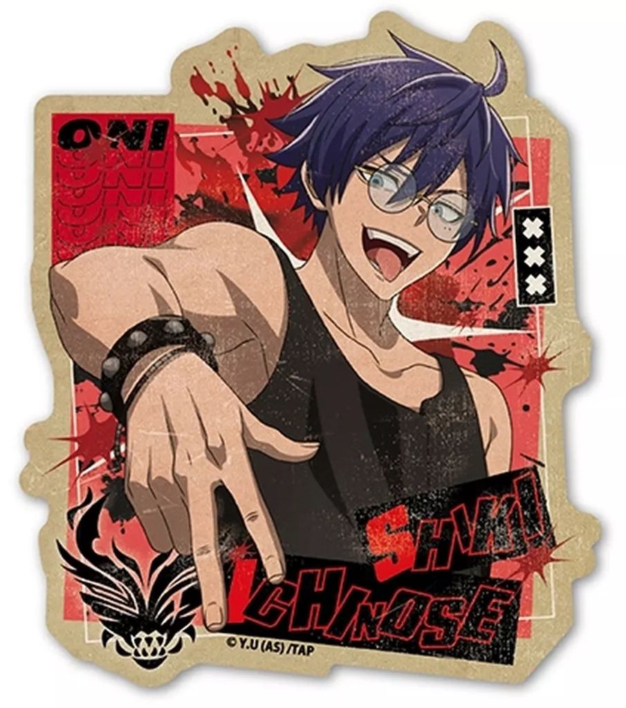 [Used] Seal/Sticker Ichinose Shiki Travel Sticker “Togen Dark Demon”