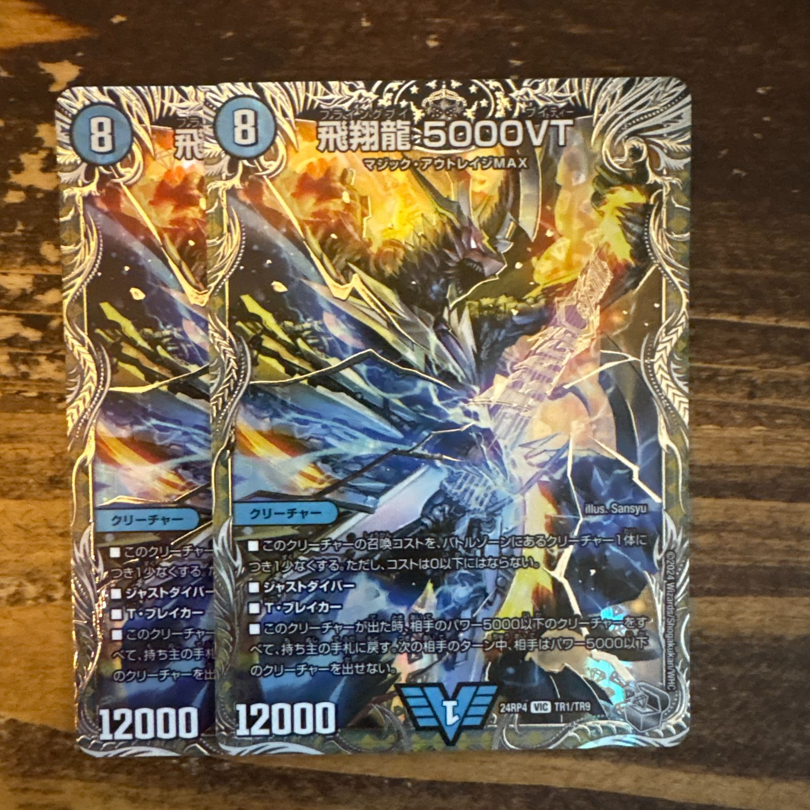飛翔龍5000vt 2枚セット 銀トレジャー 24RP4 - メルカリ