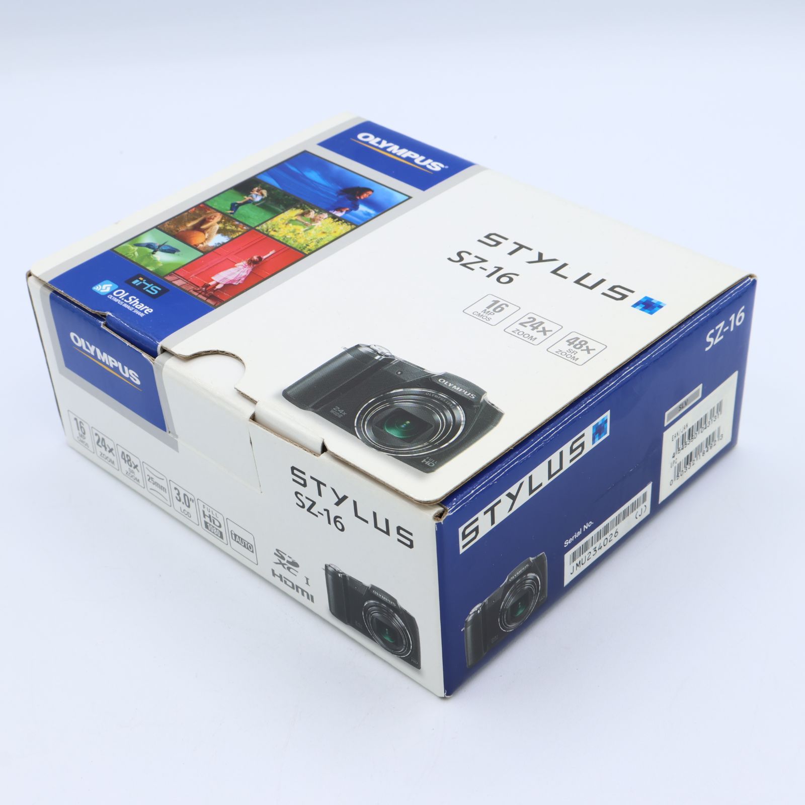 OLYMPUS オリンパス デジタルカメラ STYLUS SZ-16 1600万画素CMOS 光学