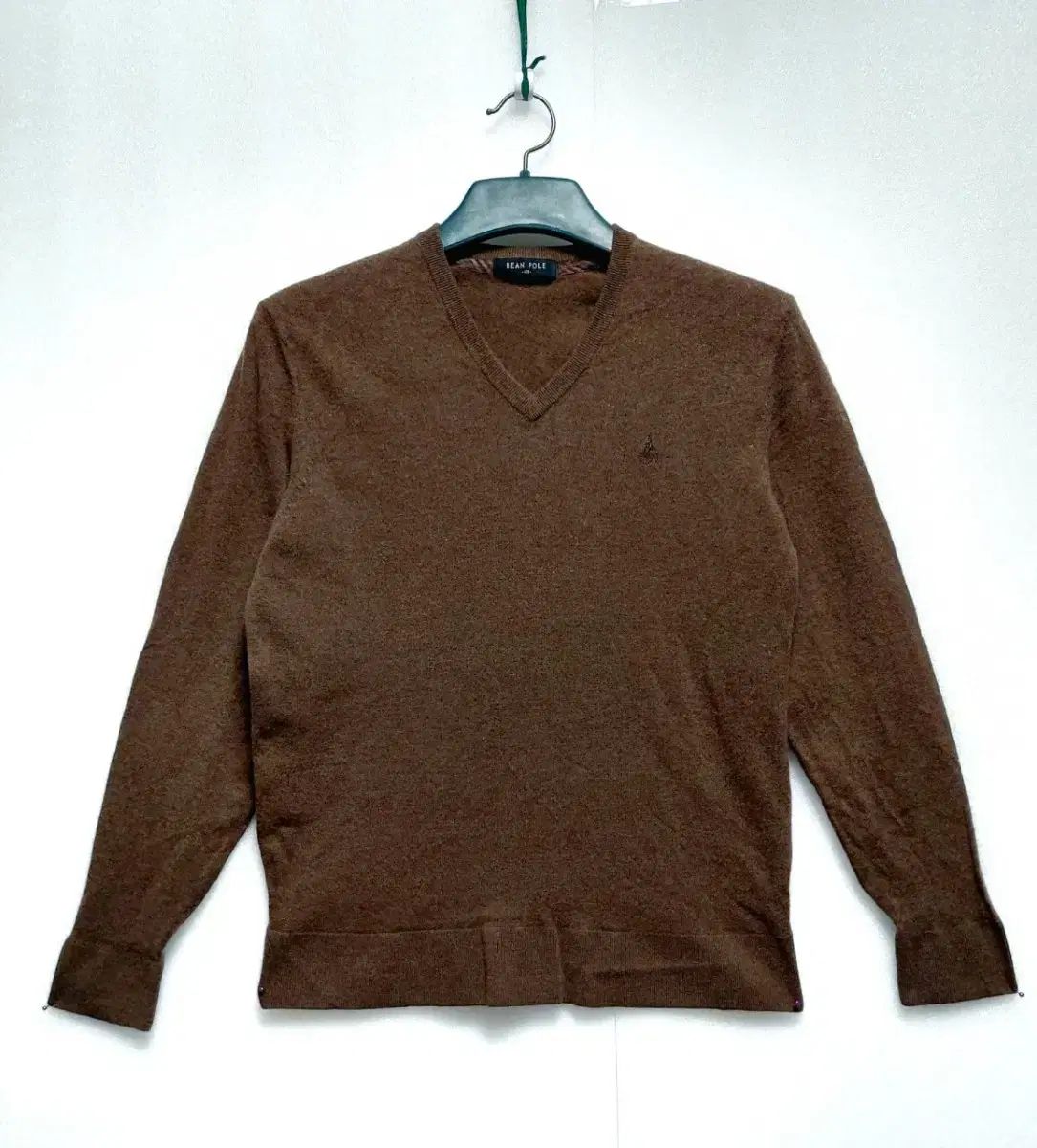 BEAN POLE ビーンポール カシミア100% ニット/ユニセックス Vネック/送料込み