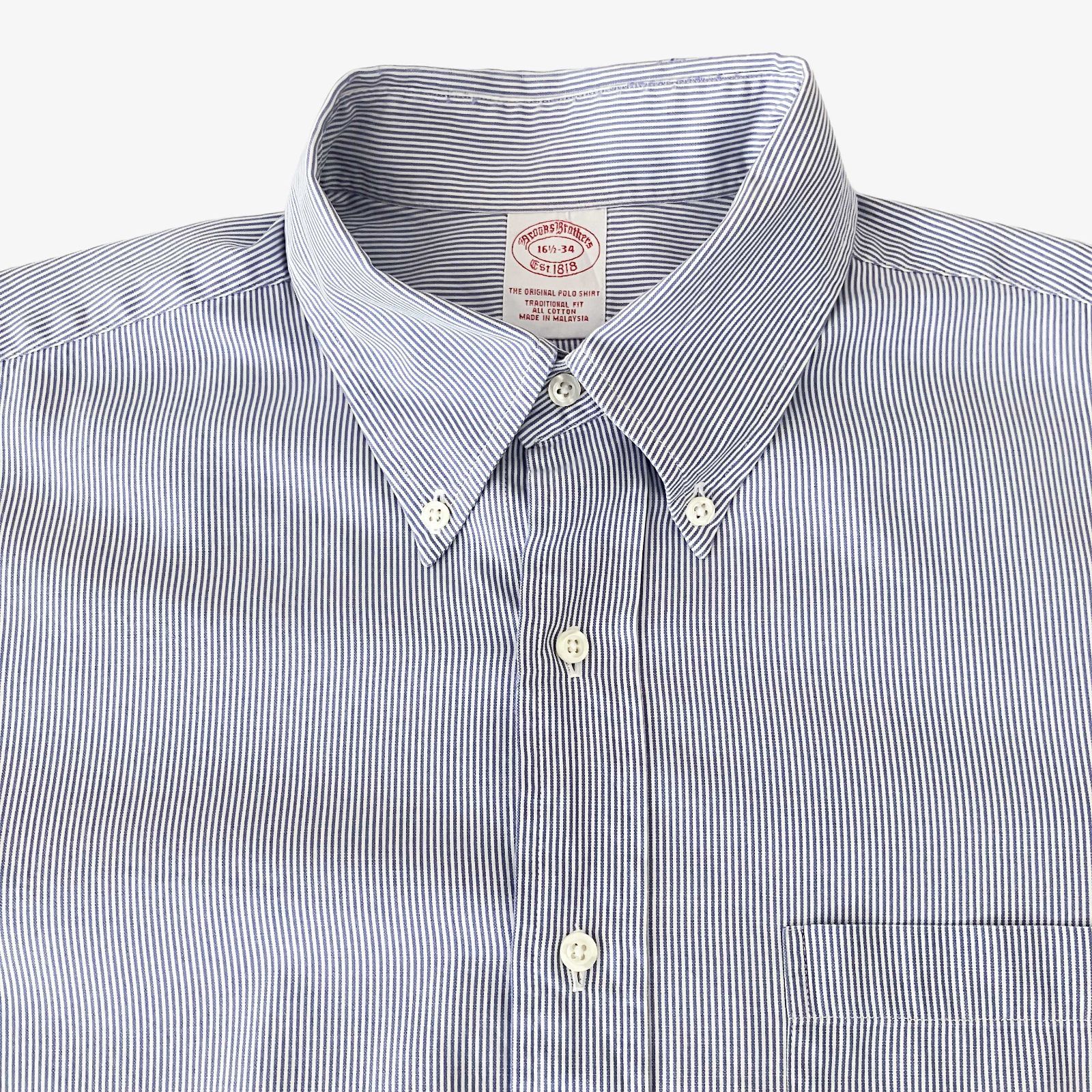 16 1/2-34】Brooks Brothers(ブルックスブラザーズ) ポロカラーBD