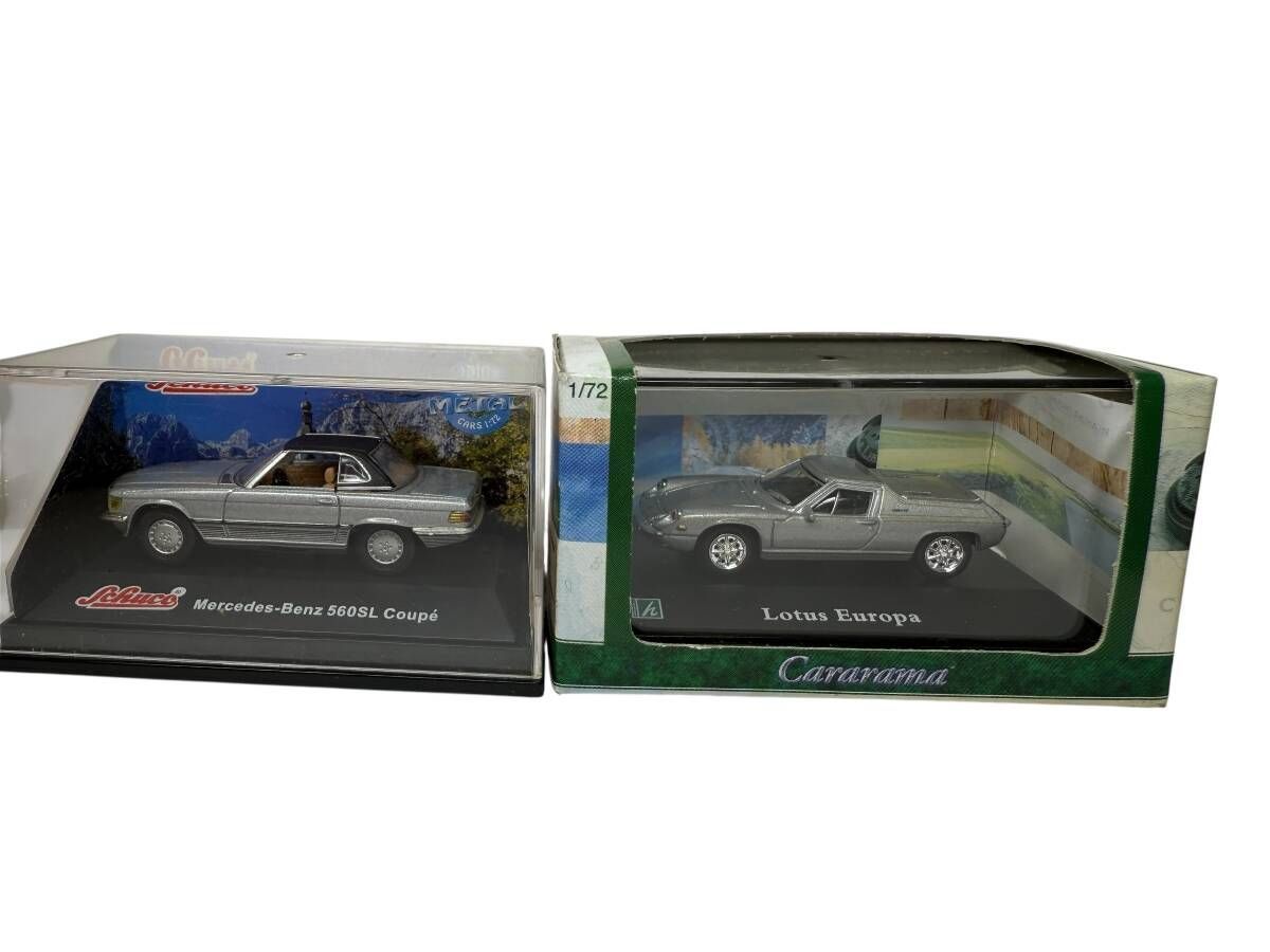 Cararama製 ロータス・ヨーロッパ』『Schuco製 メルセデス・ベンツ SL