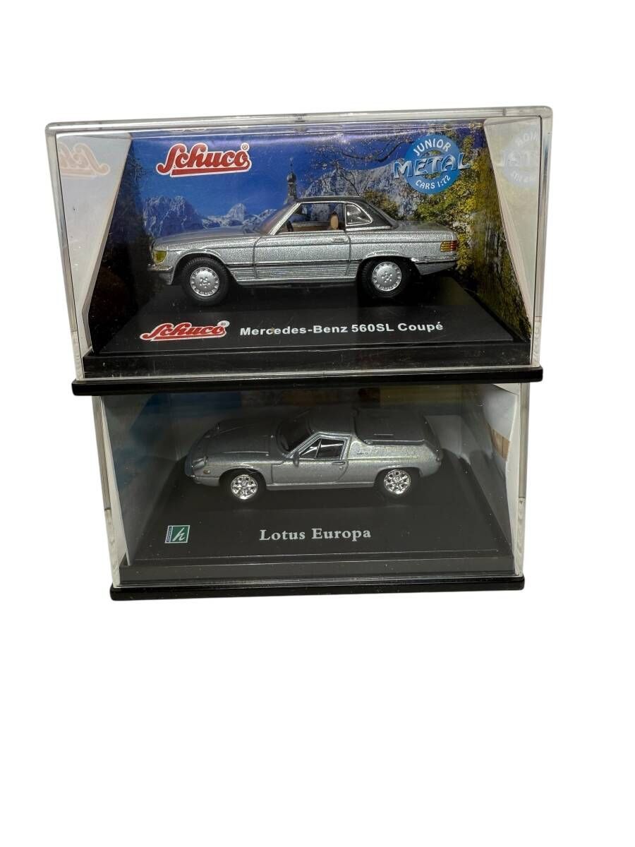 Cararama製 ロータス・ヨーロッパ』『Schuco製 メルセデス・ベンツ SL