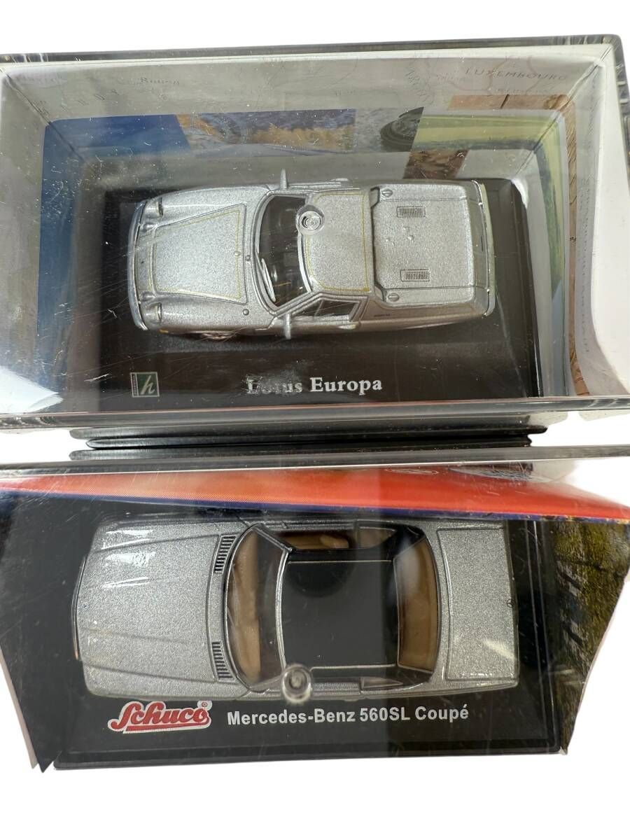 Cararama製 ロータス・ヨーロッパ』『Schuco製 メルセデス・ベンツ SL