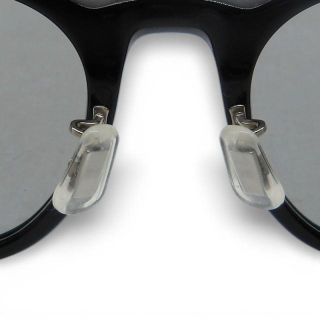 E5 EYEVAN P21 BK/ST SUNGLASSES 箱有 アイバン ブラック/シャーリング
