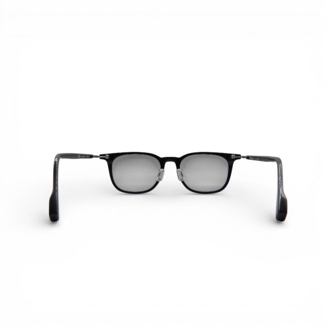 E5 EYEVAN P21 BK/ST SUNGLASSES 箱有 アイバン ブラック/シャーリング